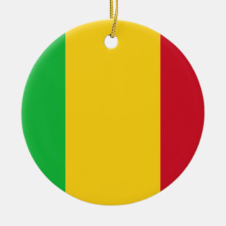 Lowen kostar! Mali flagga Julgransprydnad Keramik
