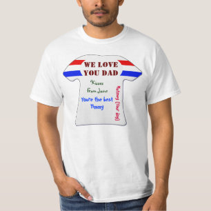 Lowen kostar oss älskar dig skjorta 2 för tee shirt