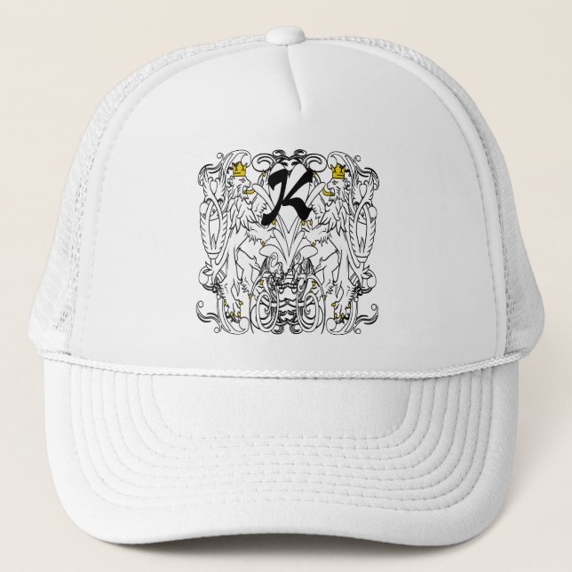 Löwen Rampant Renässans Bröllop Keps (Framsida)