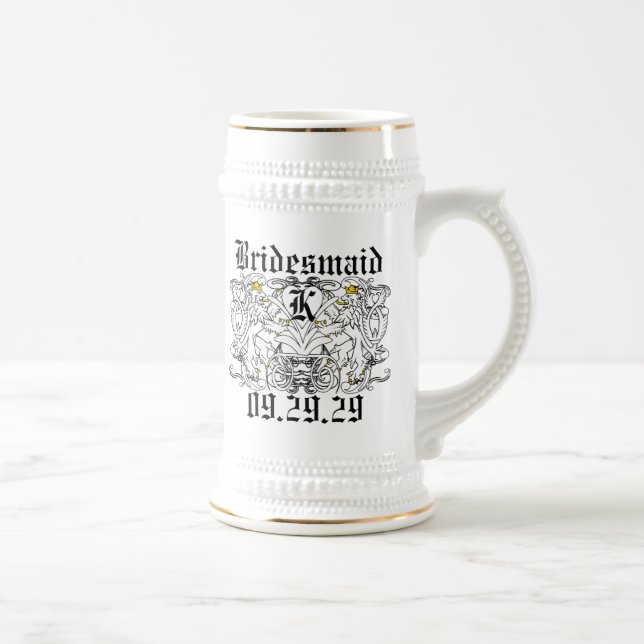 Löwen Rampant Renässans Bröllop Sejdel (Höger)