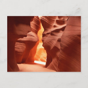 Lower Antelope Canyon fantastisk skönhet Vykort