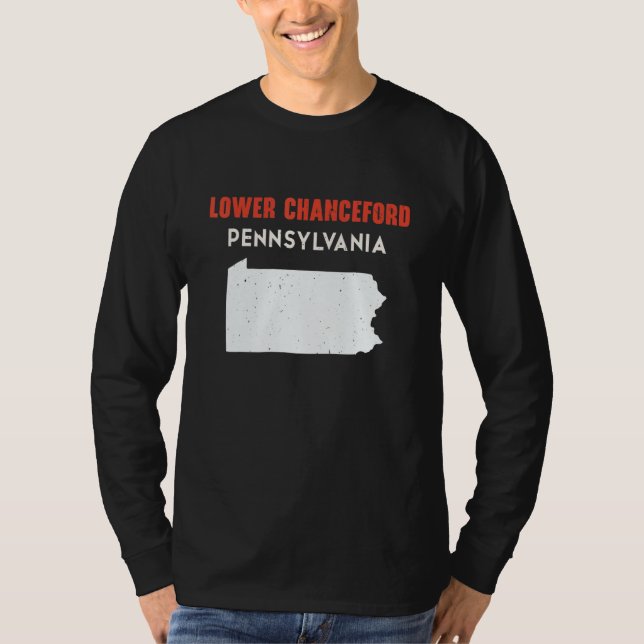Lower Chanceford Pennsylvania USA State America Tr T Shirt (Framsida)