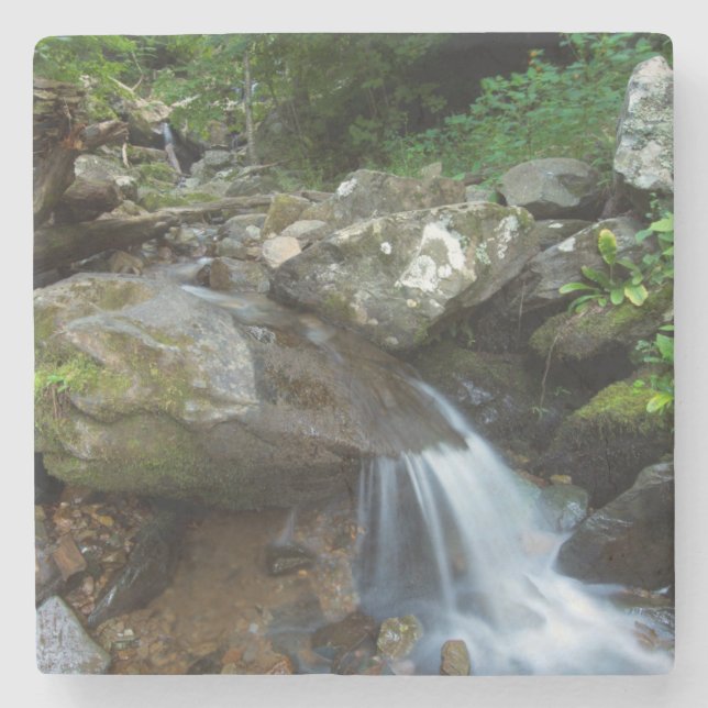 Lower Dark Hollow Falls, Shenandoah Underlägg Sten (Framsidan)