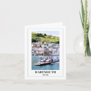 Lower Dartmouth Ferry, Devon Kort