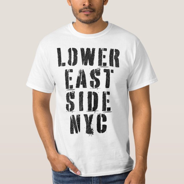 LOWER EAST SIDE NYC T SHIRT (Framsida)