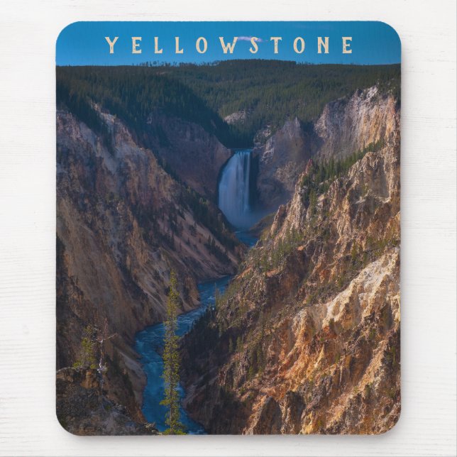 Lower Falls Grand Canyon of the Yellowstone Musmatta (Framsidan)