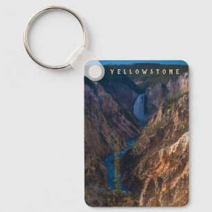 Lower Falls Grand Canyon of the Yellowstone Nyckelring