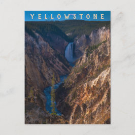 Lower Falls Grand Canyon of the Yellowstone Vykort