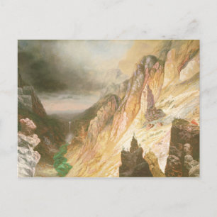 Lower Falls, Grand Canyon the Yellowstone Vykort