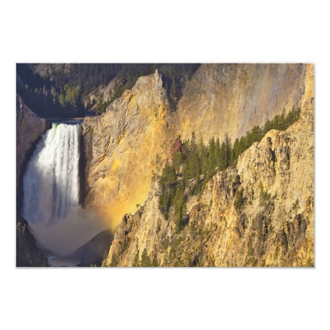 Lower Falls i Grand Canyon av Fototryck (Framsidan)