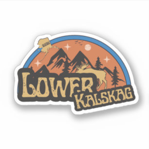 Lower Kalskag, Alaska-dekal Klistermärken