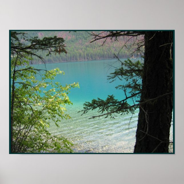 Lower Kintla Sjö Poster (Framsidan)