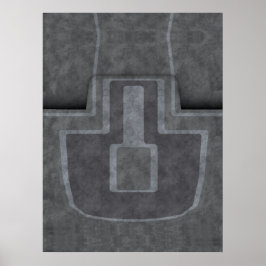 Lower Levels ship bridge carpet Poster