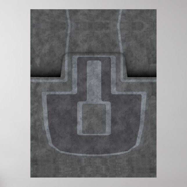 Lower Levels ship bridge carpet Poster (Framsidan)