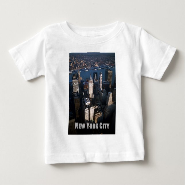 Lower-Manhattan New York City Tee Shirt (Framsida)