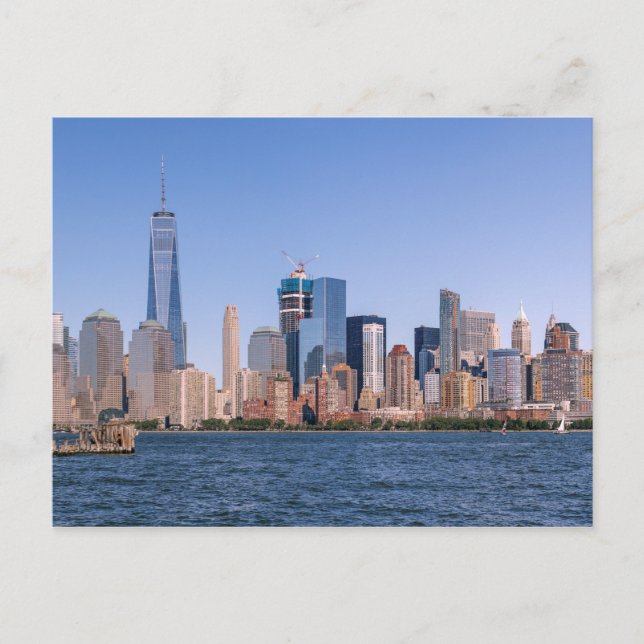 Lower Manhattan Postcard Vykort (Framsida)