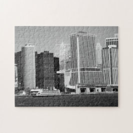 Lower Manhattan Skyline Jigszle Puzzle Pussel