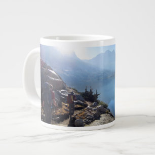 Lower Palisade Sjö Sunrise - John Muir Trail Jumbo Mugg