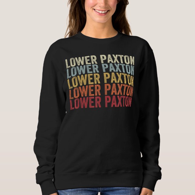 Lower Paxton Pennsylvania Lower Paxton PA Retro Vi T Shirt (Framsida)