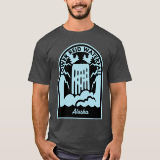 Lower Reid Falls Alaska T Shirt