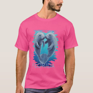 Lower Sugarloaf Nyckel Florida Vacation Cute Manat T Shirt