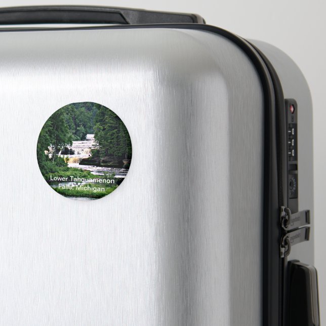 Lower Tahquamenon Falls State Park, Michigan Magnet (In Situ (Luggage))