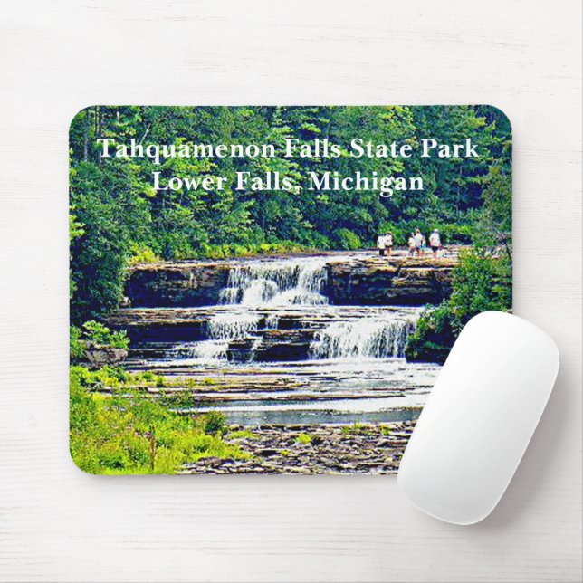 Lower Tahquamenon Falls State Park, Michigan Musmatta (Med mus)
