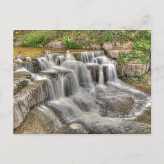 Lower Taughannock Falls, New York Vykort (Framsida)