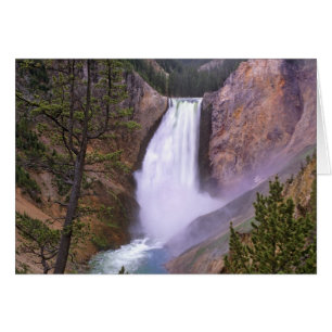 Lower Yellowstone Falls, Grand Canyon av Hälsningskort