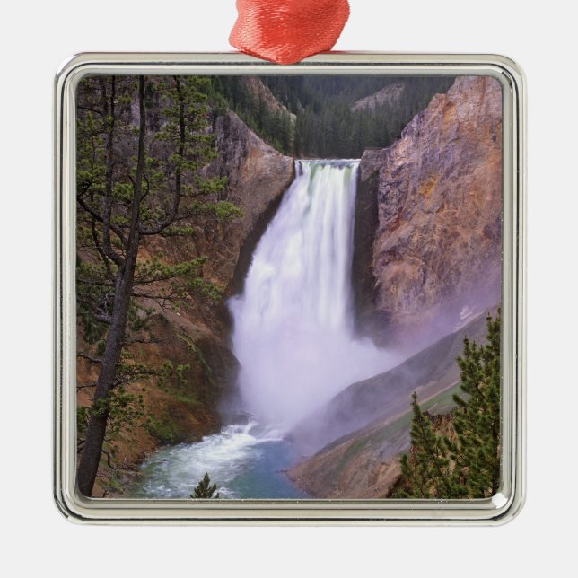 Lower Yellowstone Falls, Grand Canyon av Julgransprydnad Metall (Framsidan)