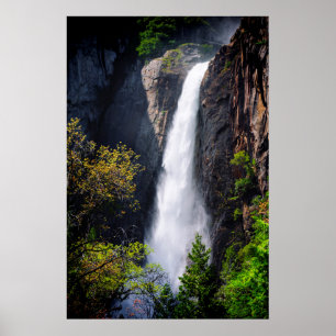 Lower Yosemite Falls kaskaderar Poster