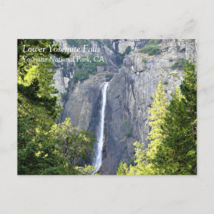 Lower Yosemite Falls, Yosemite National Park, CA P Vykort