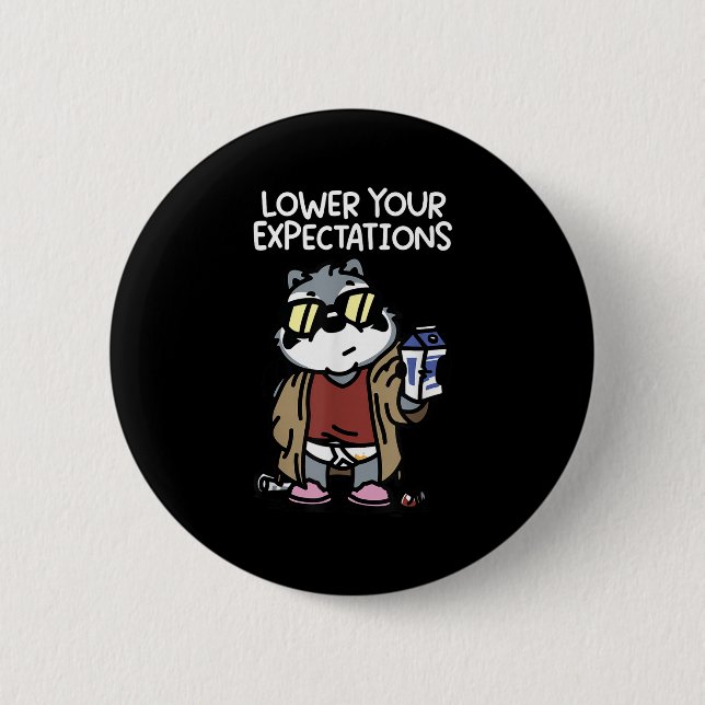 Lower Your Expectations  Knapp (Framsida)