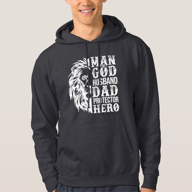 Löwhjärtad  hoodie (Framsida)