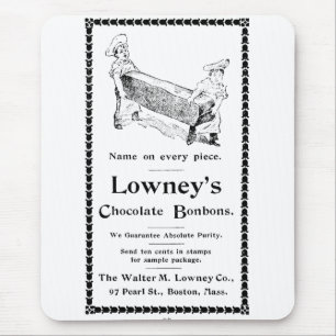Lowney's chokladkonfekt musmatta
