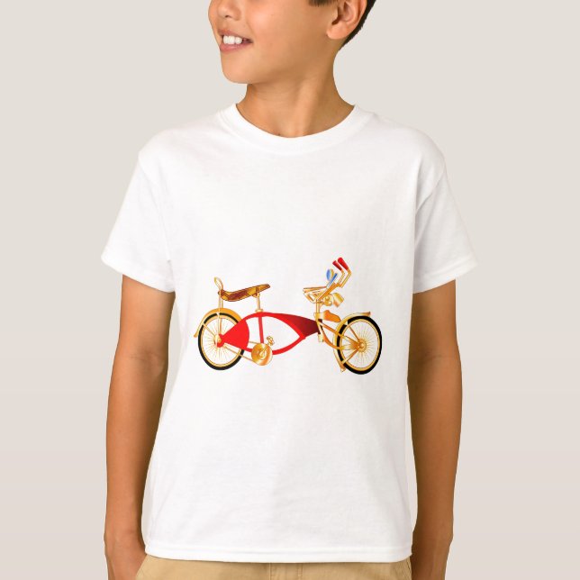 Lowrider Bike T Shirt (Framsida)