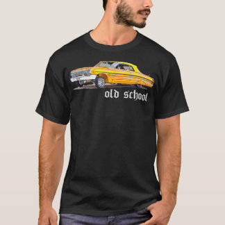 Lowrider For Men Old School Rap Cholo Gangster Ca T Shirt