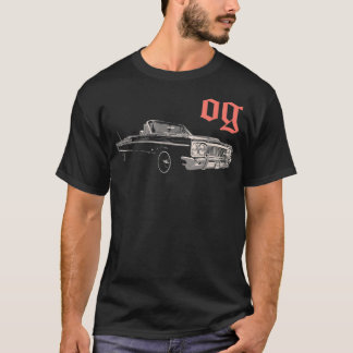 Lowrider Original Gangster OG Cali Cholo Chicano T Shirt