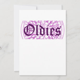 Lowrider Rim Oldies Old school Oldies Inbjudningar