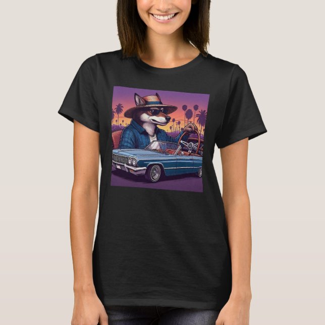 Lowrider Wolfy T Shirt (Framsida)