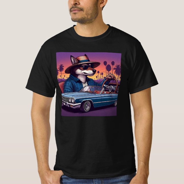 Lowrider Wolfy T Shirt (Framsida)