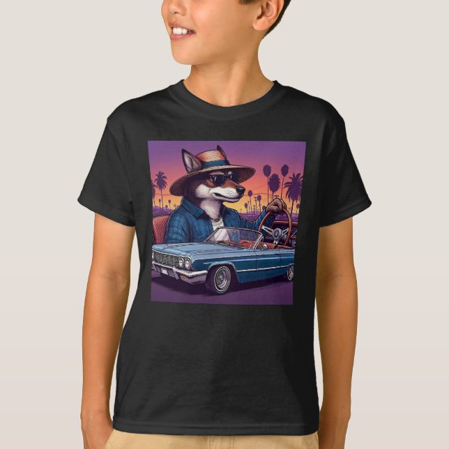 Lowrider Wolfy T Shirt (Framsida)