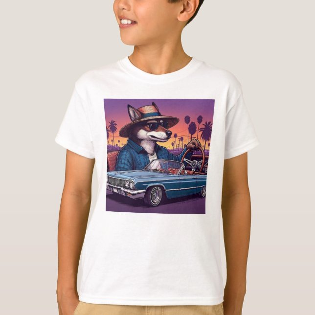 Lowrider Wolfy T Shirt (Framsida)