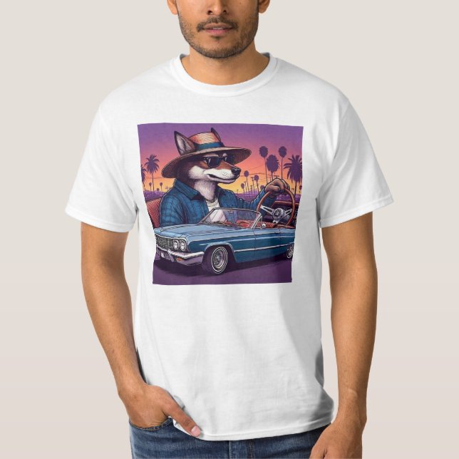 Lowrider Wolfy T Shirt (Framsida)