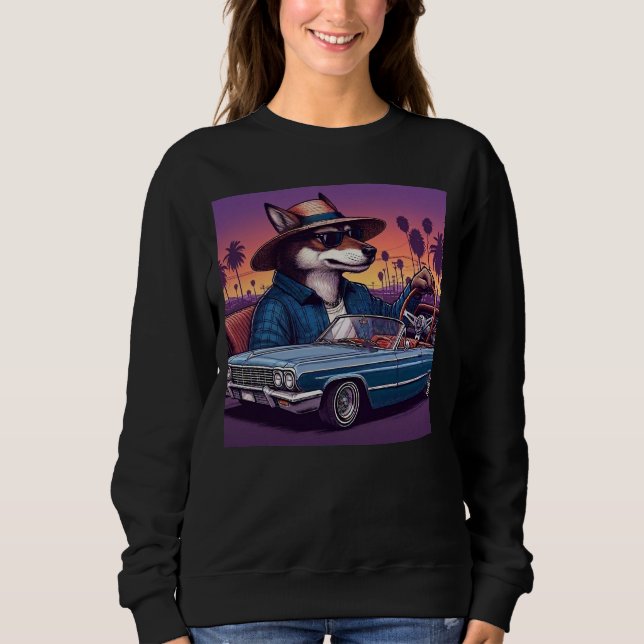 Lowrider Wolfy T Shirt (Framsida)