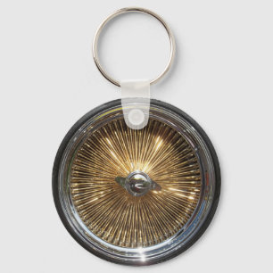 Lowrideren binder hjul Keychain 2 Nyckelring