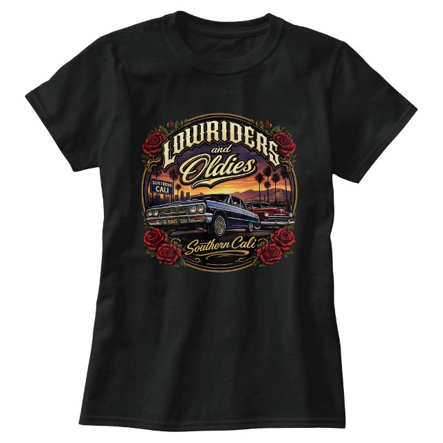 Lowriders och oldies t shirt (Lowriders and oldies T-Shirt)
