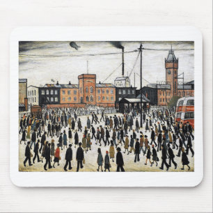 lowry gå till arbetsdesignen musmatta