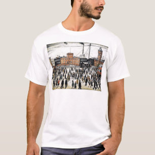 lowry gå till arbetsdesignen t-shirt