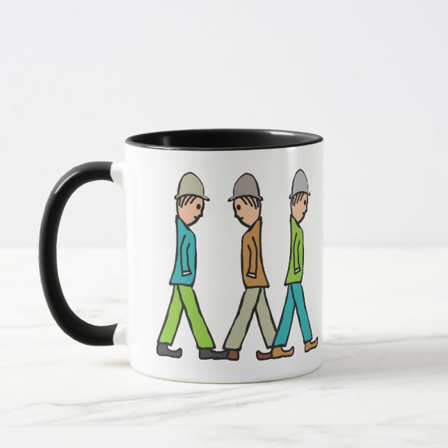 Lowry Matchstick Manar Mugg (Vänster)
